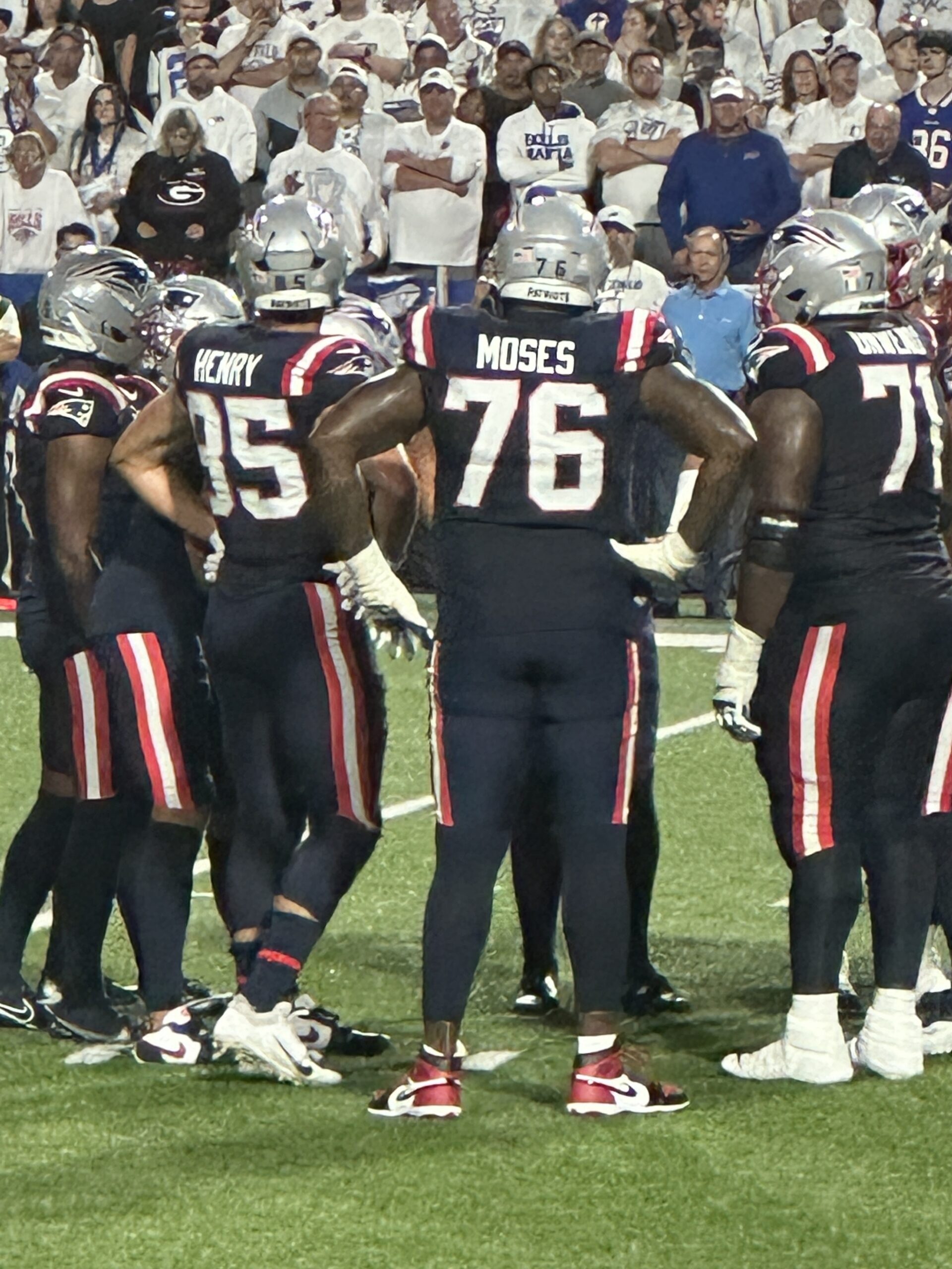 Morgan Moses On Field