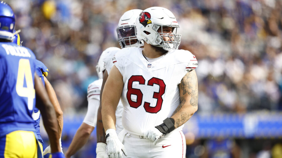 Trsytan Colon with the Arizona Cardinals