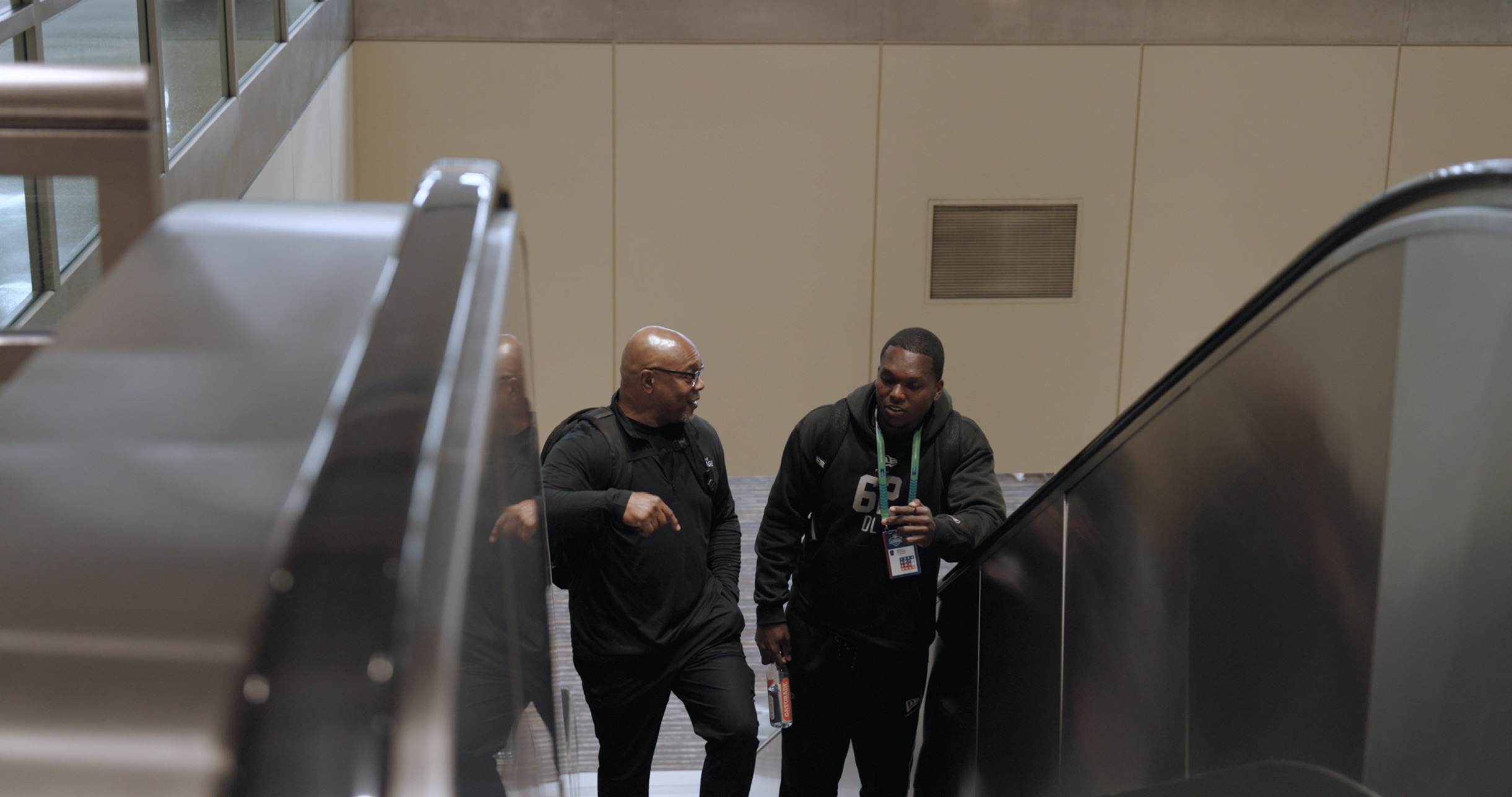 Malcom Blacken with Wes Williams from Duke