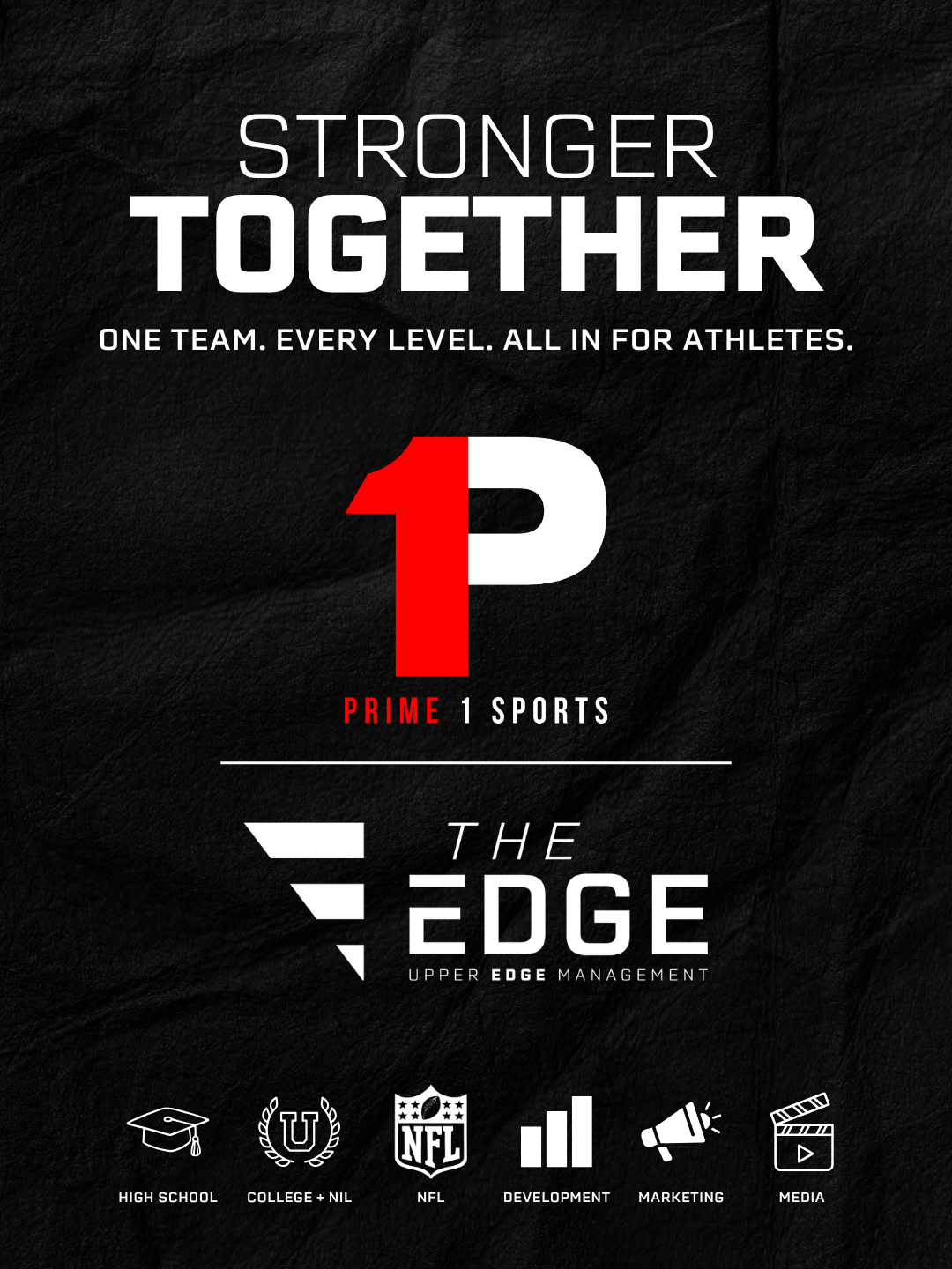 Upper Edge Sports Partners with Prime 1 Sports